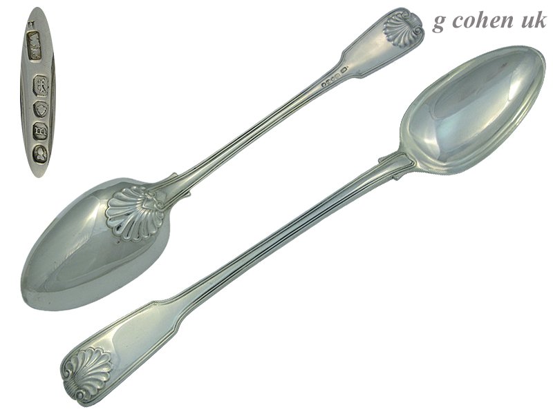 Georgian Silver Stuffing Spoon London 1827